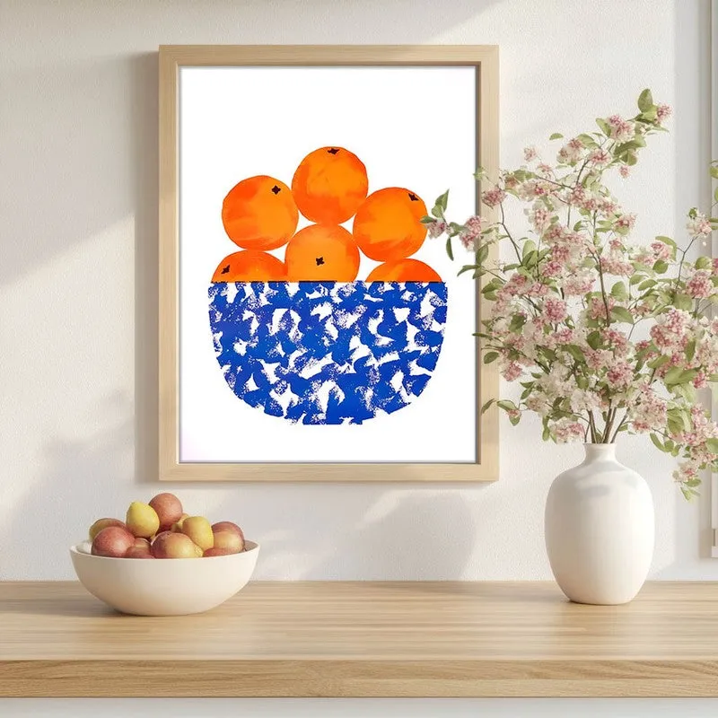 ZestyBowl Archival Canvas Wall Art - Brown media 1