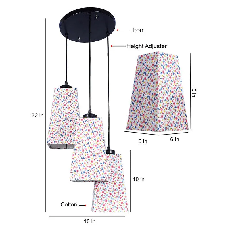 Shadowlux Triple Metal Ceiling Lamp - Multicolor media 8