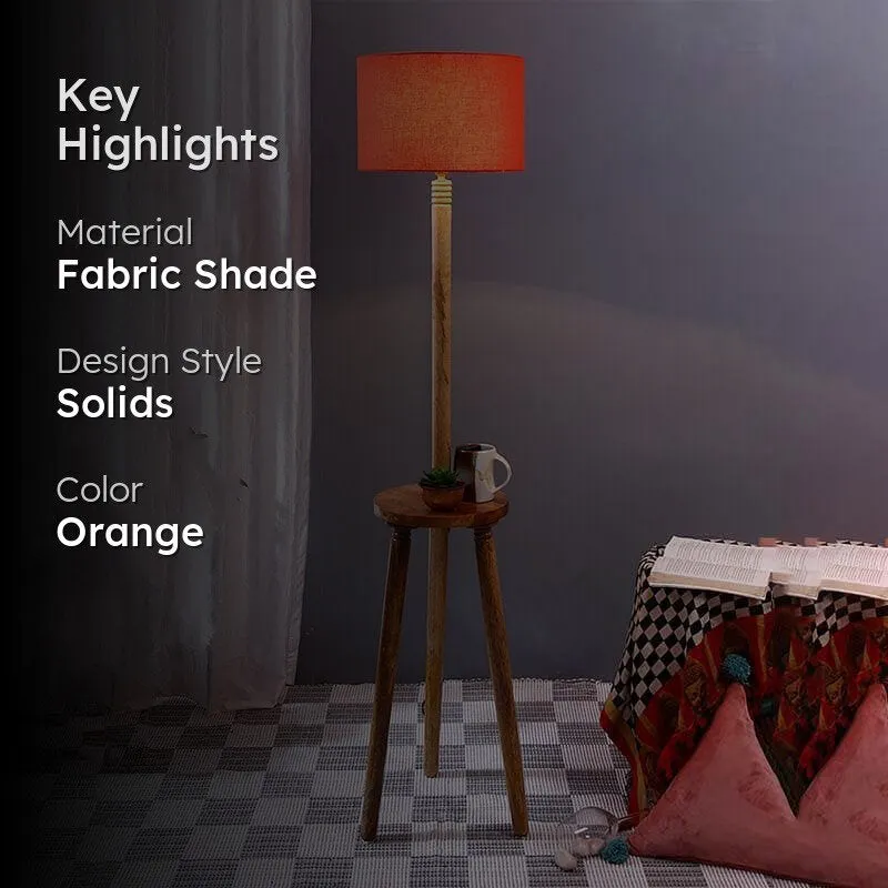 Tripod Floor Lamp - Orange media 2