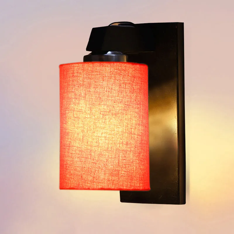 Eyrie Wooden Wall Lamp - Orange media 4