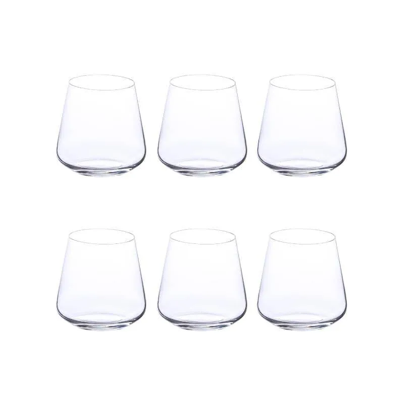 Jasper Bohemia Crystal Red Wine Glasses (290 ML) - Set Of Six media 3