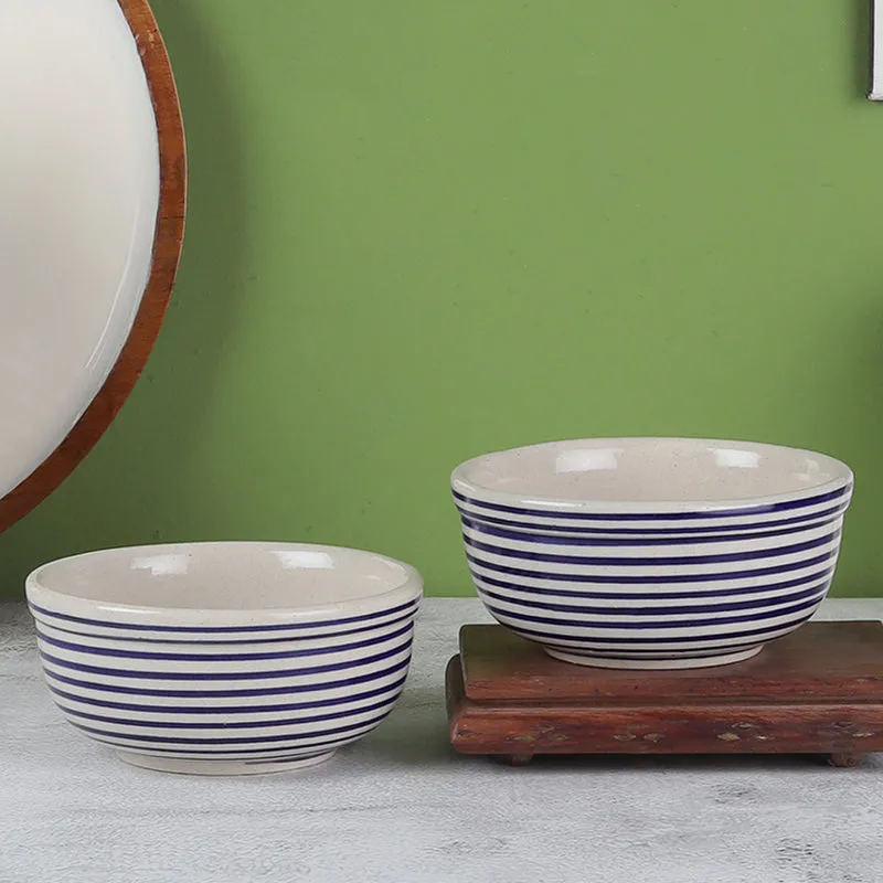 Tiare Serving Bowl (Blue/550 mL) - Set Of Two media 4
