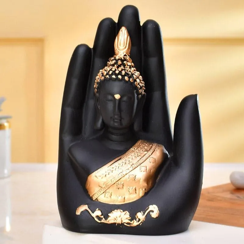 Buddha Resting In Hand Idol media 3