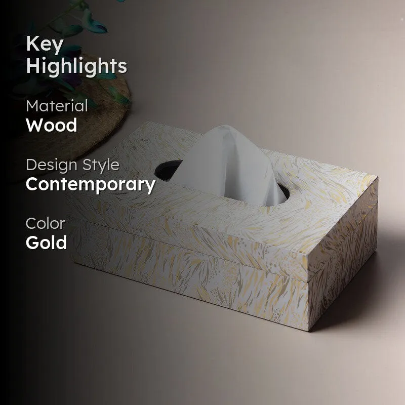 Saryna Wooden Tissue Holder media 2