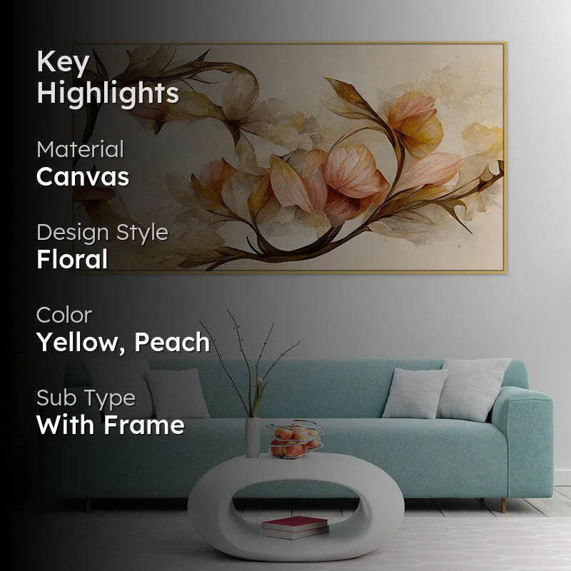 Belamy Floral Wall Painting media 2