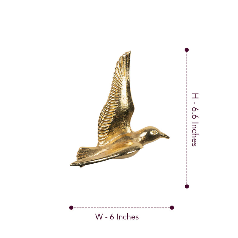 Flight Of Quintus Aluminium Wall Art - Set Of Five media 5
