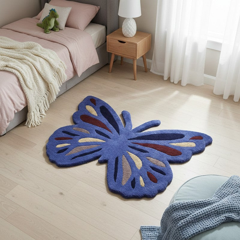 Dreamy Wings Wool Carpet media 3