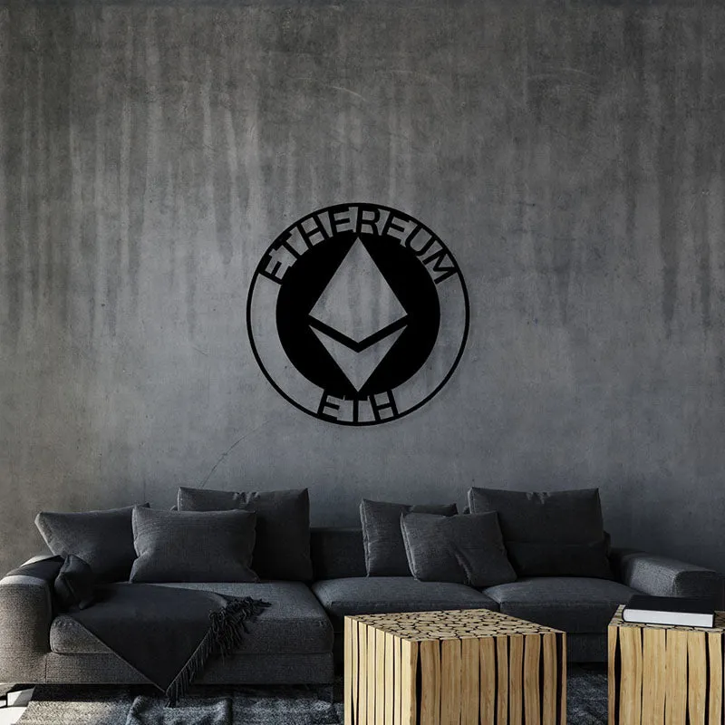 Ethereum Black Iron Wall Accent media 1