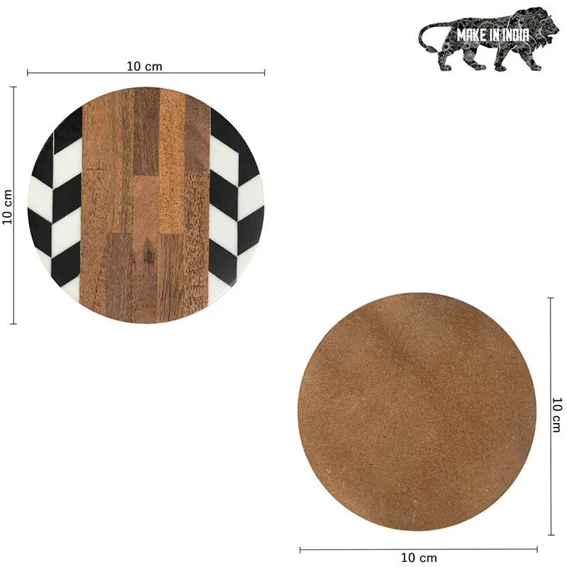 Rajasi Platter With Coaster - Eight Piece Set media 7