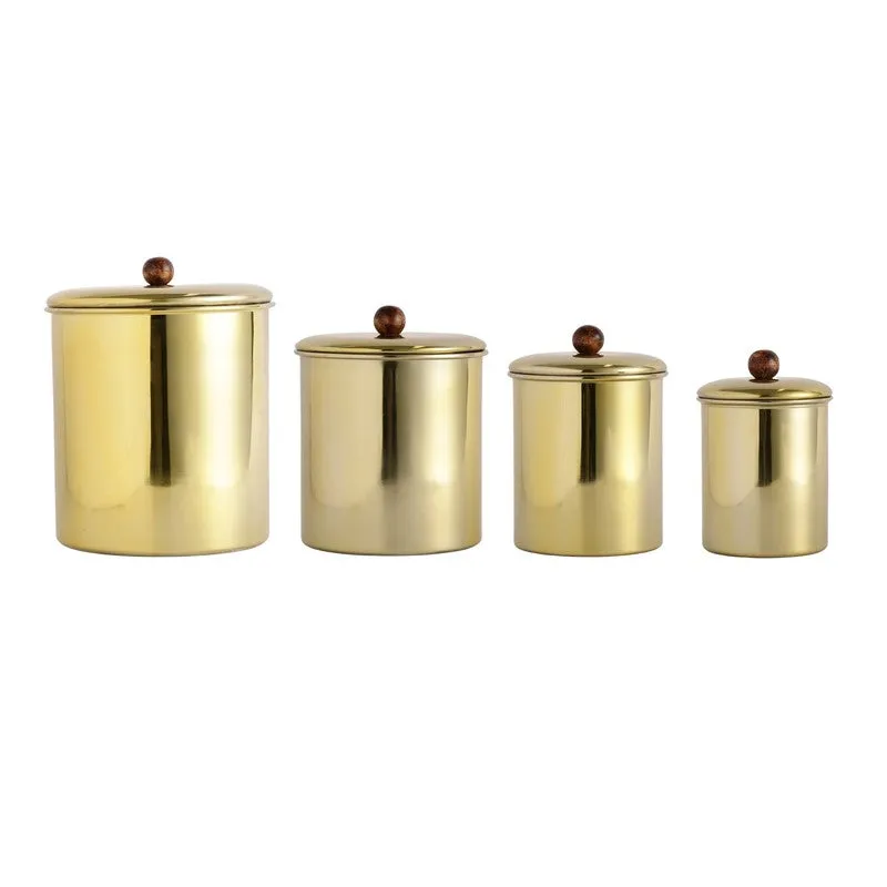 Savory Safe Container (Gold) - Set of Four media 3