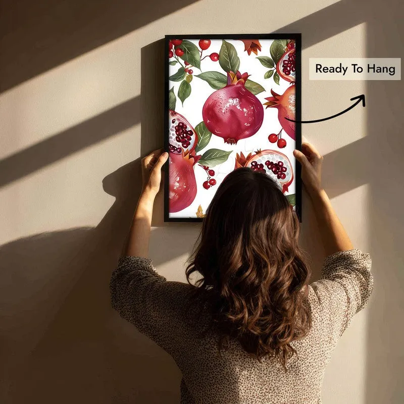 PomegranateFarm Archival Canvas Wall Art - Black media 6