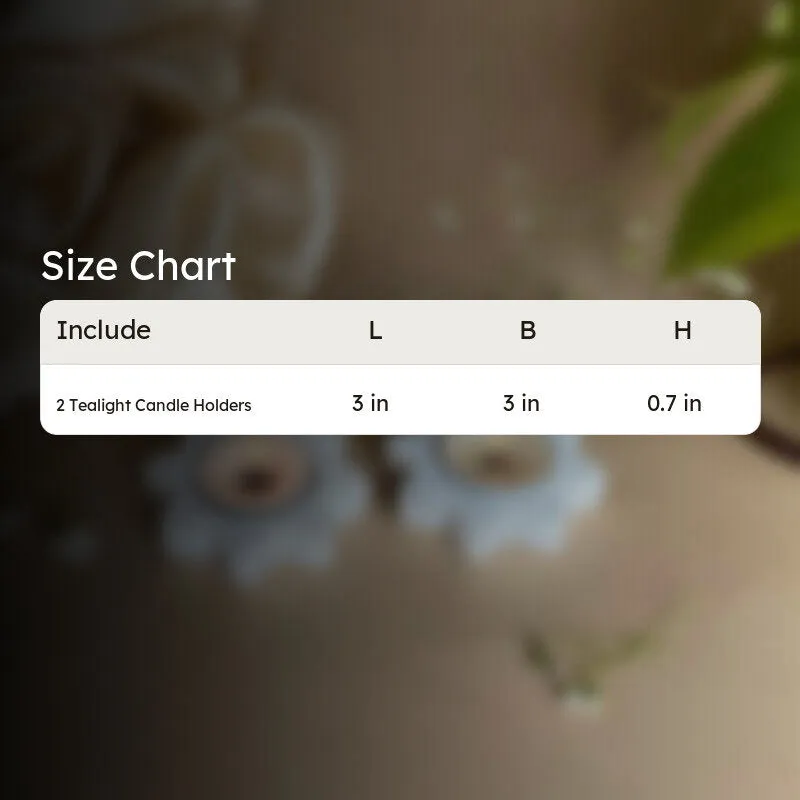 Eudora Star Handcrafted Marble Tealight Candle Holder - Set Of Two media 5