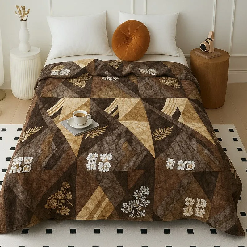 Cottage Flora Wool Blankets - 210 GSM - 1
