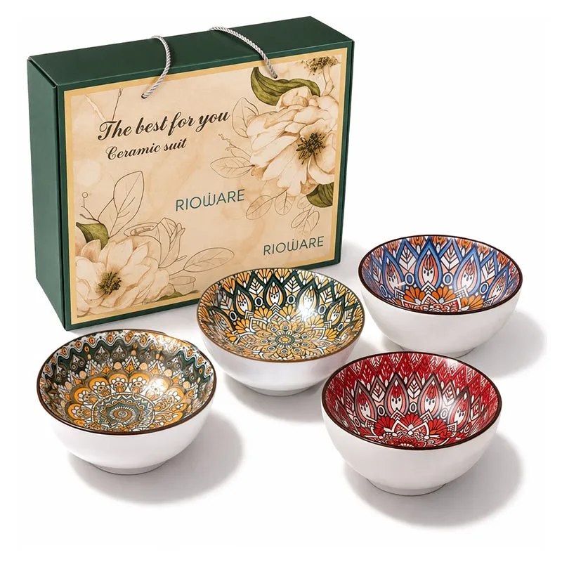 Rioware KalaServe Ceramic Snack Bowls (250 mL Each) - Set Of Four media 4