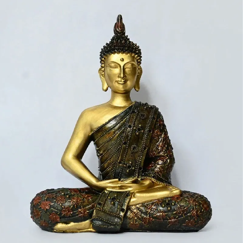 Peaceful Buddha Showpiece media 4