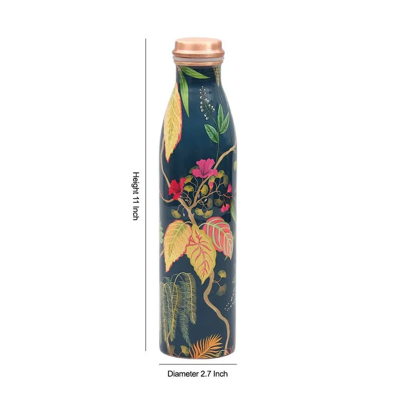 Fronds & Florets Copper Bottle - 950 mL media 7