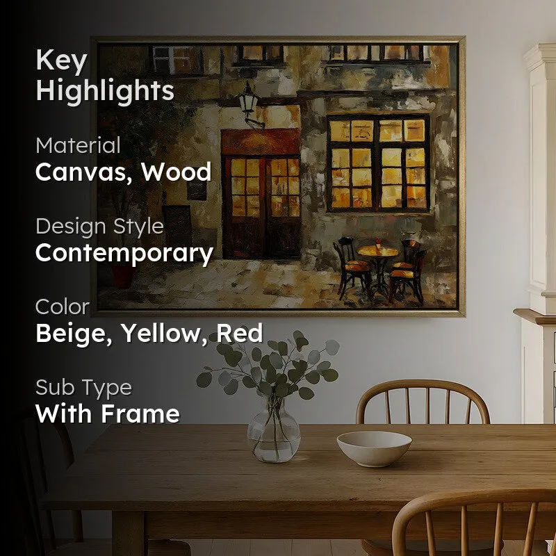 Luminescence Canvas Wall Painting With Frame media 2