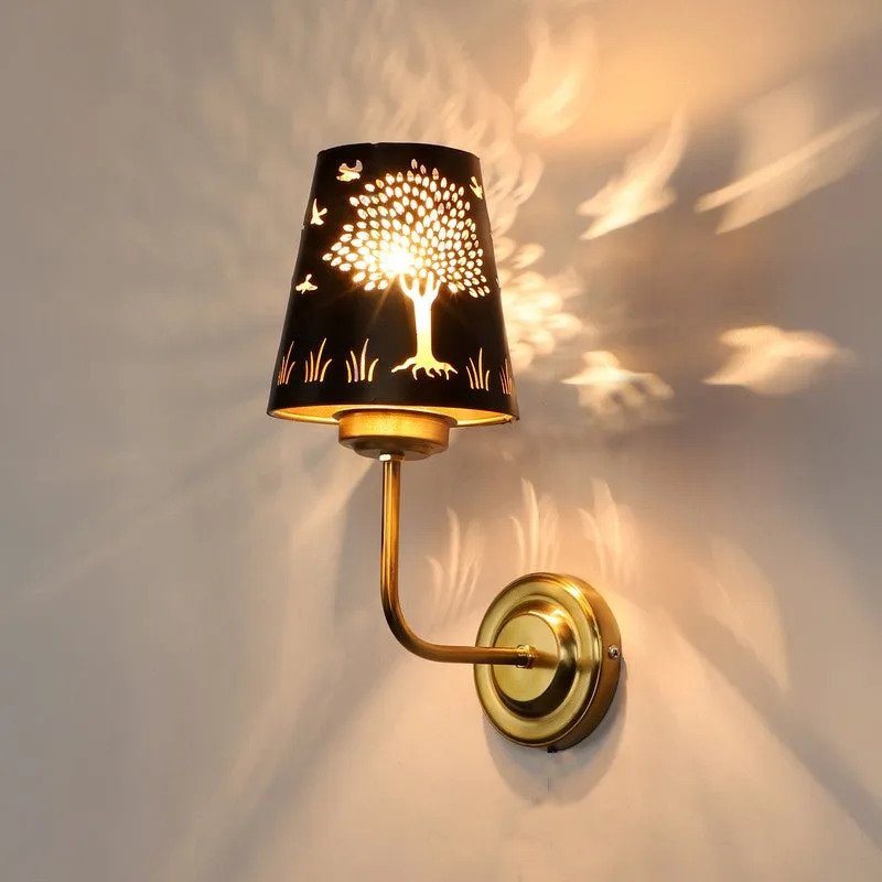 AuraCut Tree Metal Wall Lamp media 6