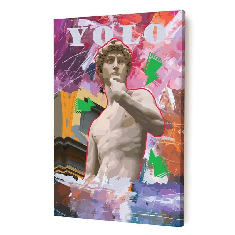 Yolo Romo Glam Canvas Wall Painting media 4