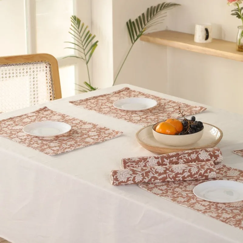 Rustic Indian Canvas Table Mats - Set Of Two media 8