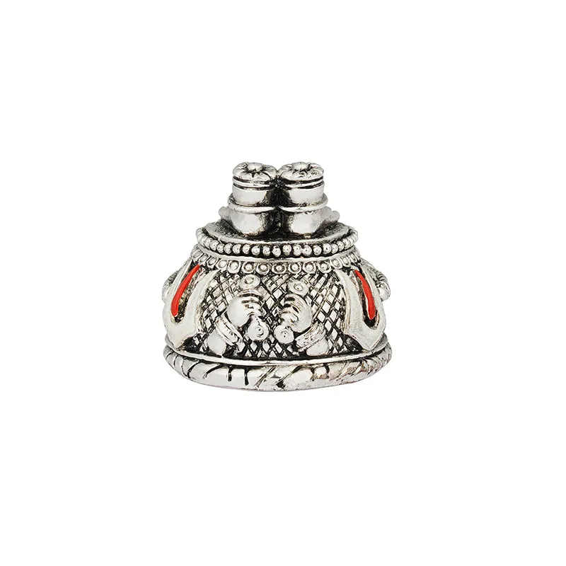 Shree Paadham Polyresin Idol - Silver media 7