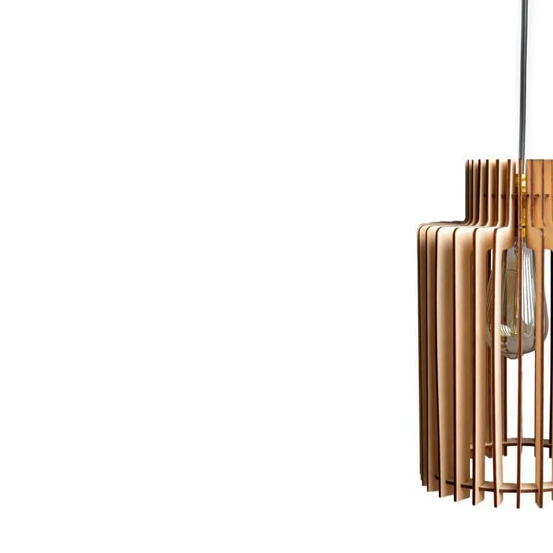Miyabi Wooden Ceiling Lamp media 5