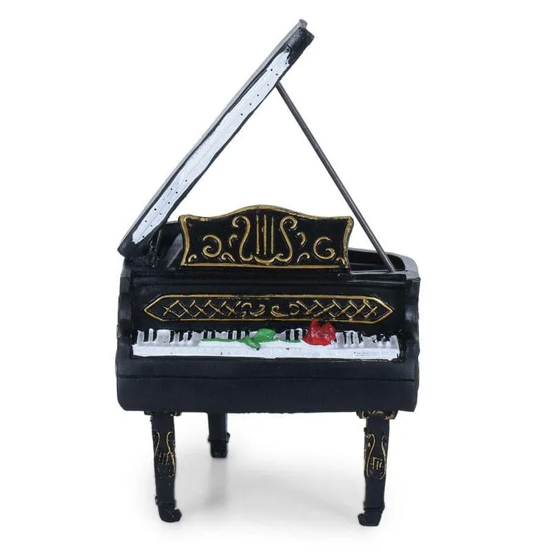 Piano Past Table Accent - Black media 3