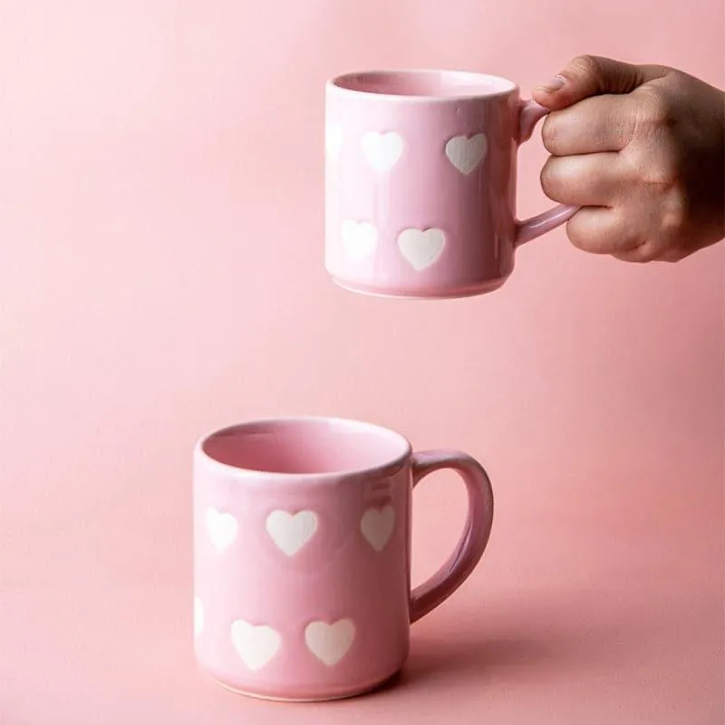 Romeo Stoneware Coffee Mug (350 mL Each) - Set of Two media 4