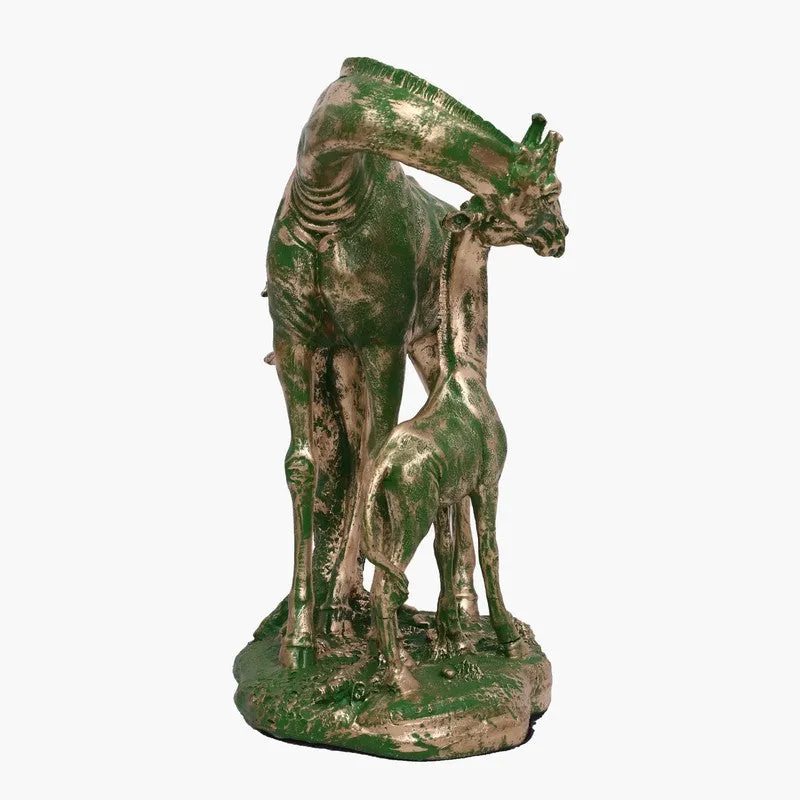 Graceful Bond Horse Polyresin Showpiece media 4