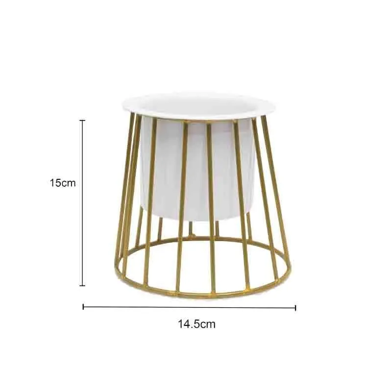 Muse Table Top Planter With Stand - Set Of Two media 8
