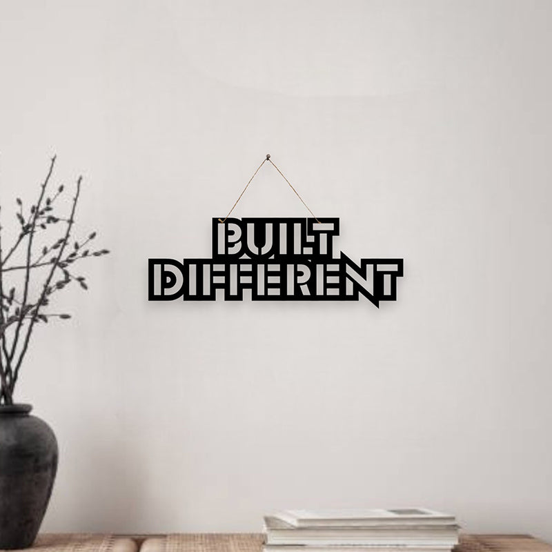 Built Differently Mild Steel Wall Accent