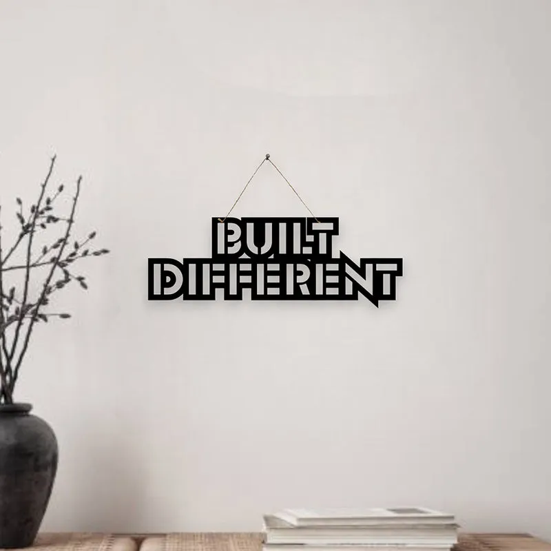 Built Differently Mild Steel Wall Accent media 1