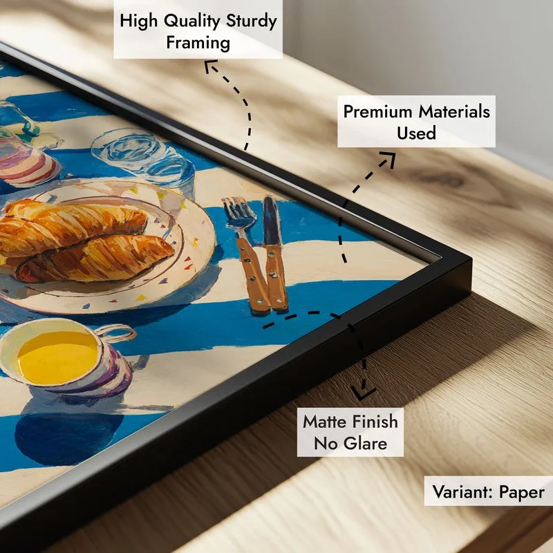 Feastiva Canvas Wall Painting With Black Frame media 6