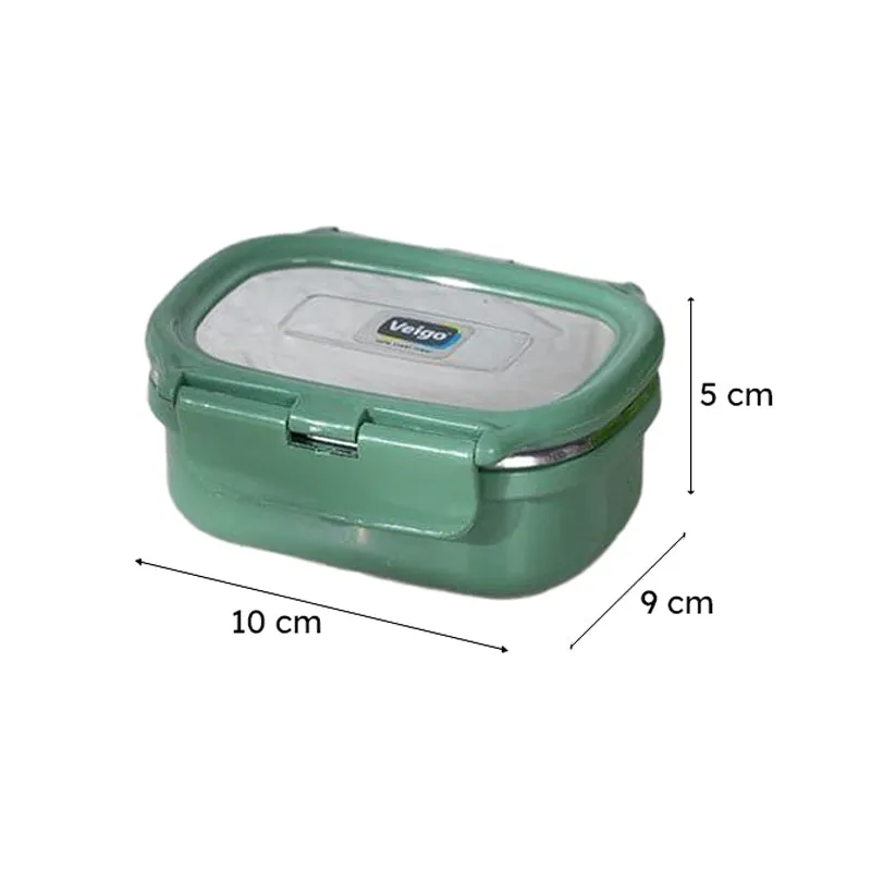Port Microwave Safe Lunch Box (Green) - 150 mL media 8