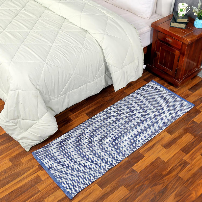 Atelier Cotton Runner Rug - Blue media 3