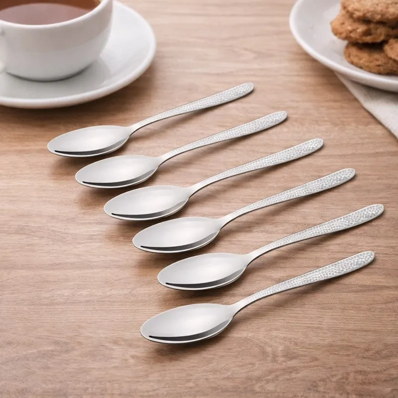 Sitello Stainless Steel Tea Spoon - Set of Six media 4