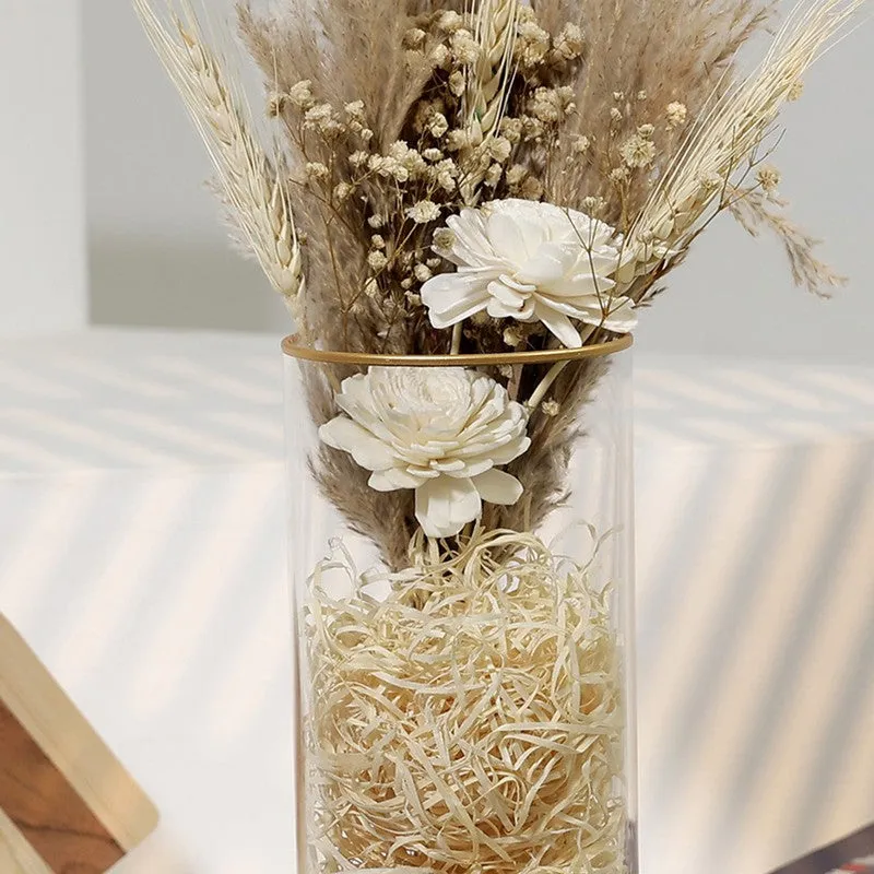 Opaline Grace Accent Terrazzo Decor Vase media 4