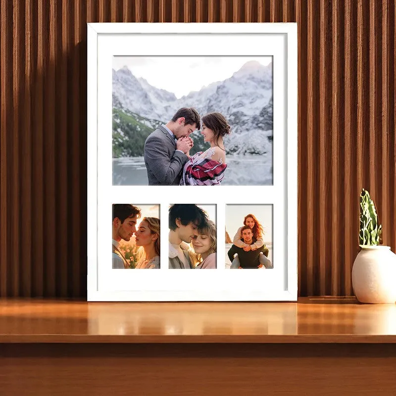 Memo Collage Photo Frame - White media 1