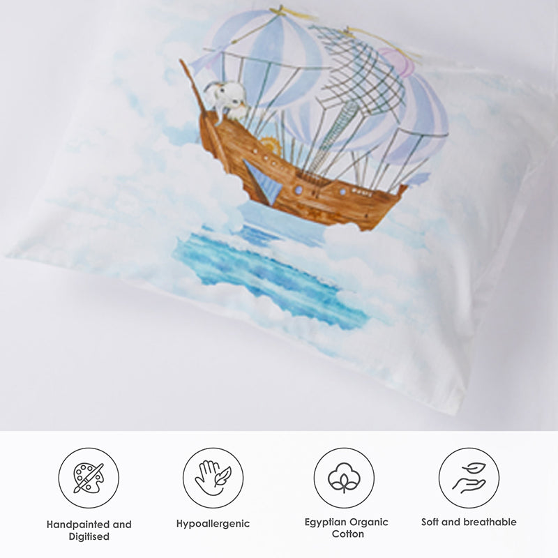 Sail Into Dreams Kids Cotton Bedsheet - 200 TC media 8