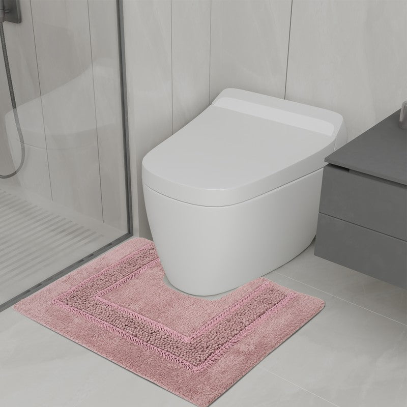 SpaStep Cotton Bath Mat (Pink) - Set of Two media 4
