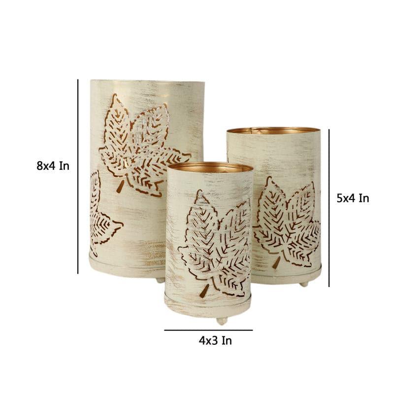 Maple Mela Tealight Candle Holder - Set Of Three media 7