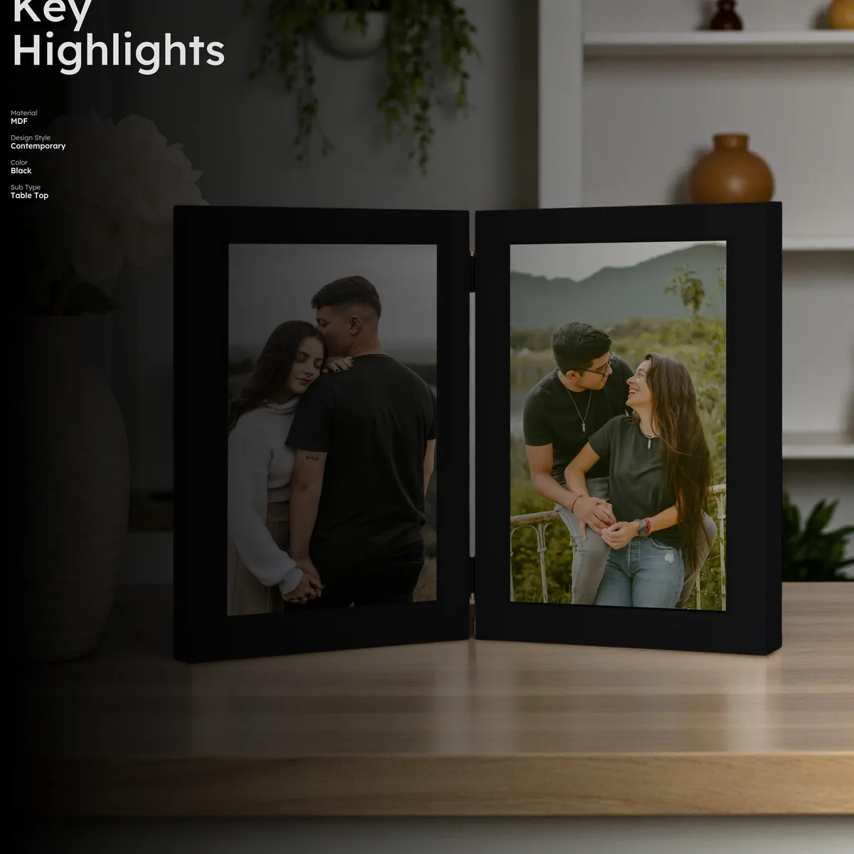 FormHaus MDF Photo Frame - Black media 2