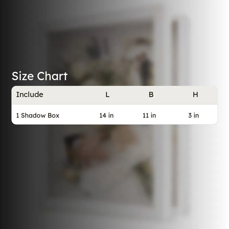 WoodEdge MDF Shadow Box - White media 5