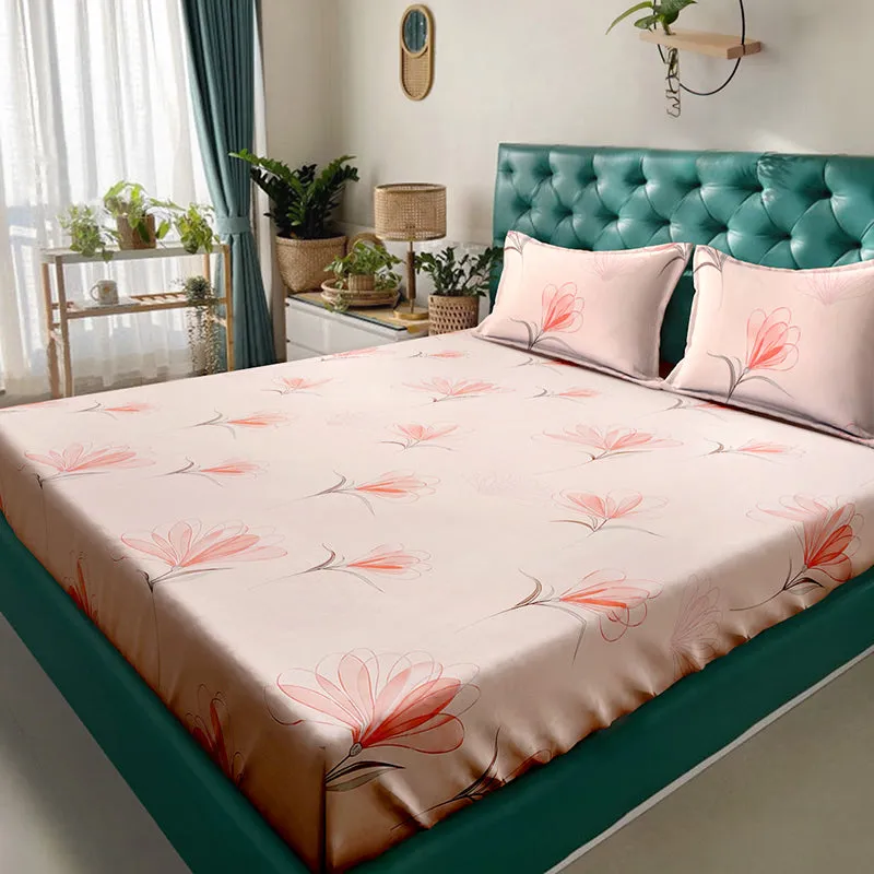 Aiesha Fitted Bedsheet - 180 GSM media 1