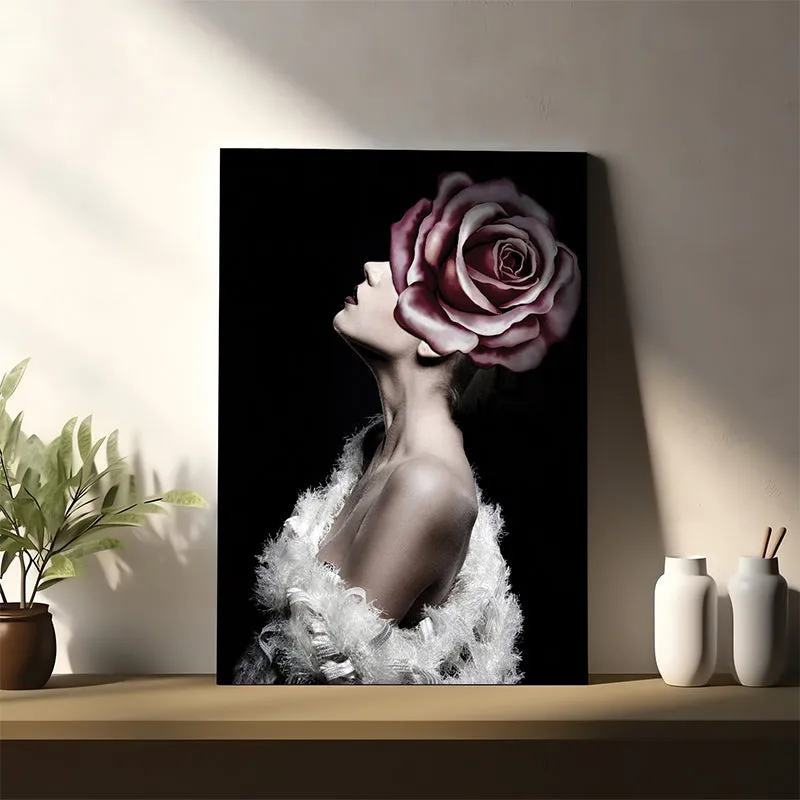 Vintage Beauty Canvas Wall Painting media 2
