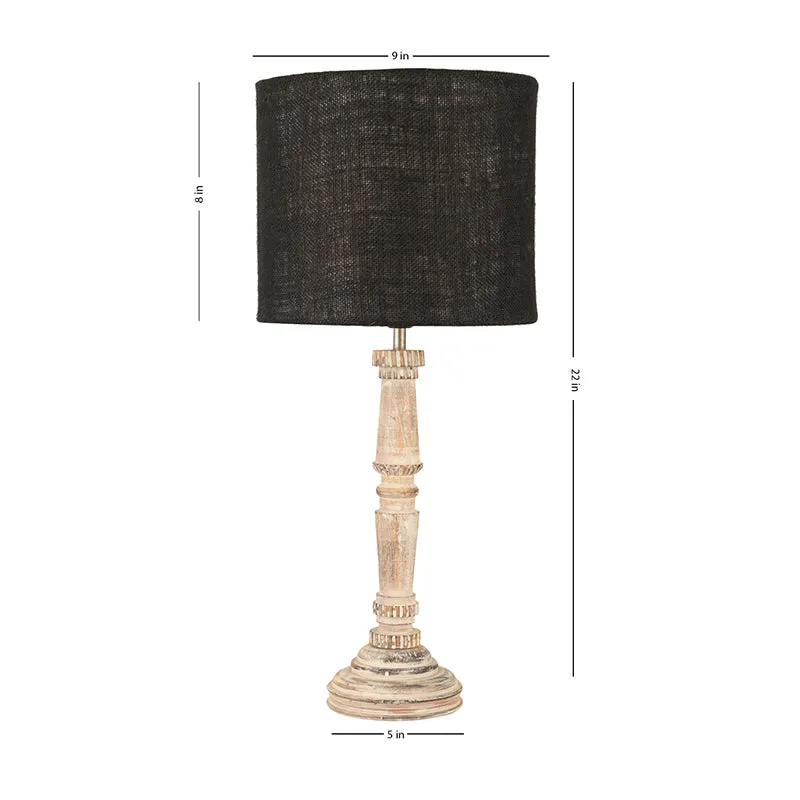Empira Fabric Table Lamp - Black media 5
