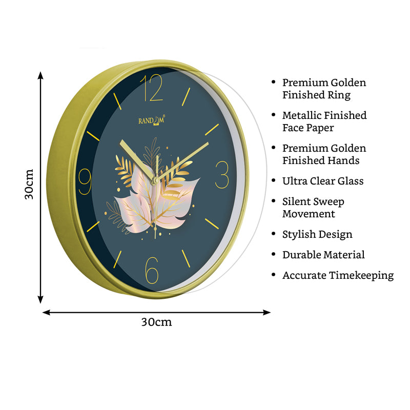 Phase Flow Analog Wall Clock media 8