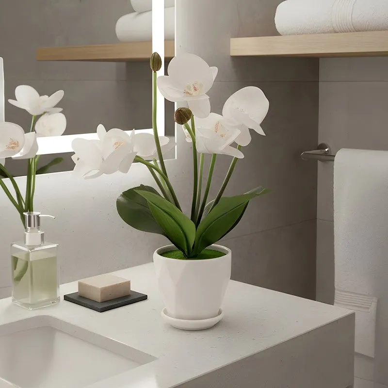 AarviDecor Elegant Bloom Silk Artificial Plants media 5