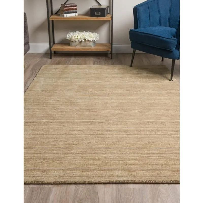 Aylin Hand Woven Wool Rug - Taupe media 3