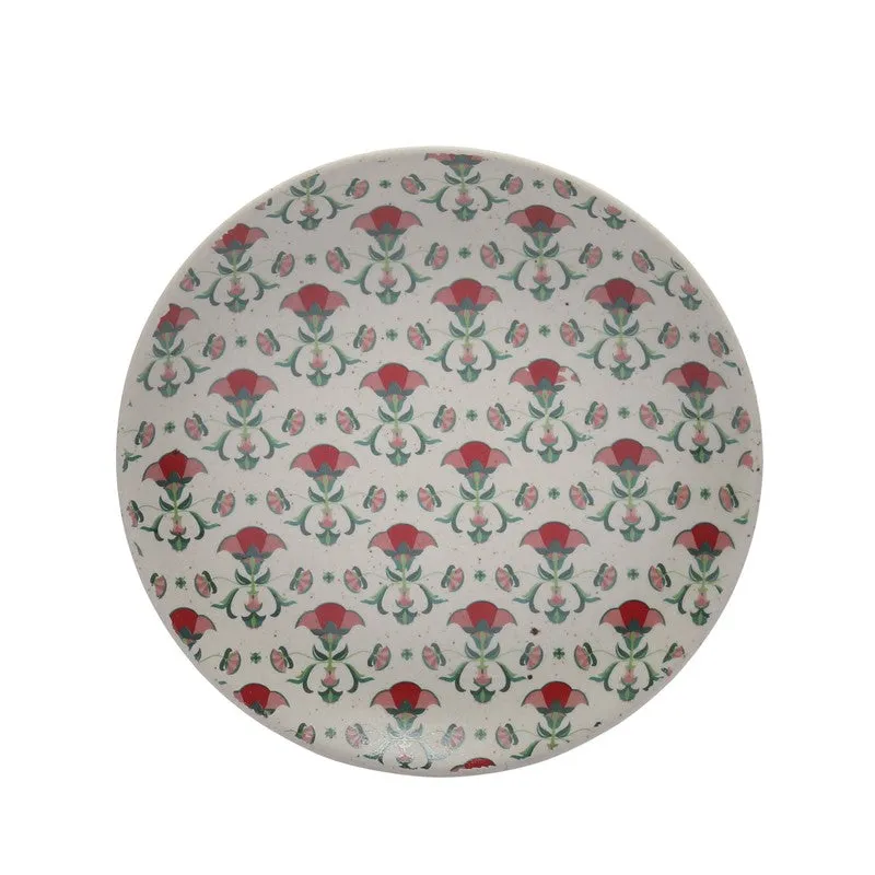 Vintage Petal Dinner Plates - Set Of Four media 4